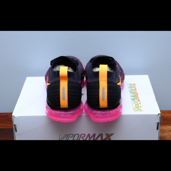 nike vapormax flyknit 2 pink blast mens - Picture 4 of 4